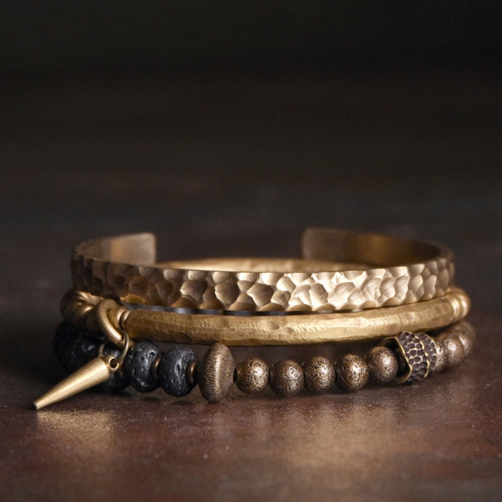 Glorious Collection Original Personality Handmade Retro Metal Bracelet